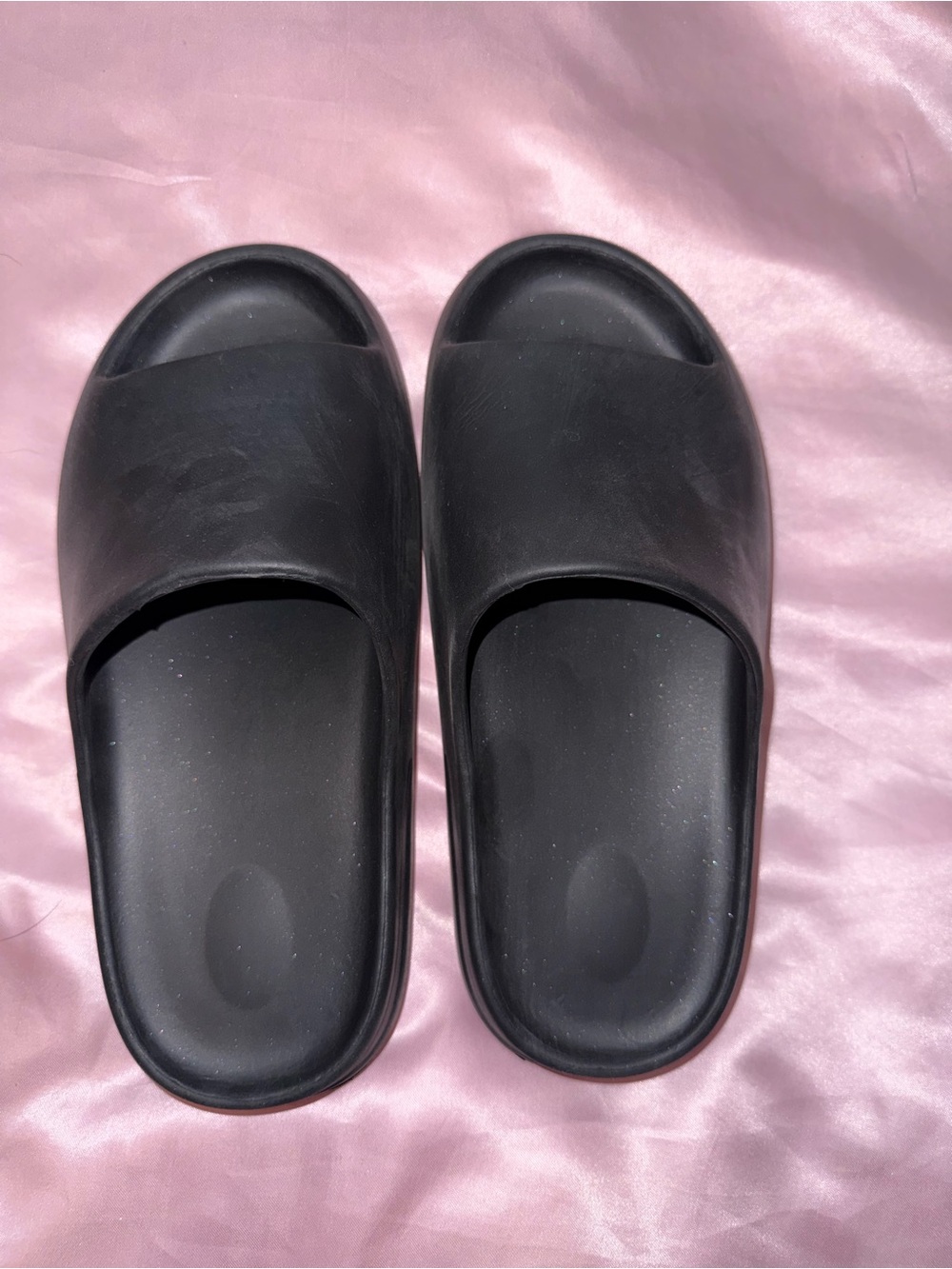 Amazon Black Slide Sandals